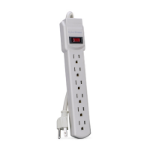 CyberPower GS60304 power extension 35.4" (0.9 m) 6 AC outlet(s) Indoor White