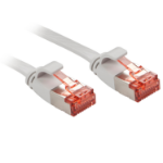 Lindy RJ45 Cat.6 U/FTP 3m networking cable Grey Cat6 U/FTP (STP)