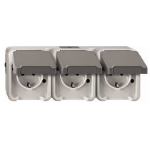 Merten MEG2391-8029 socket-outlet CEE 7/3 Grey