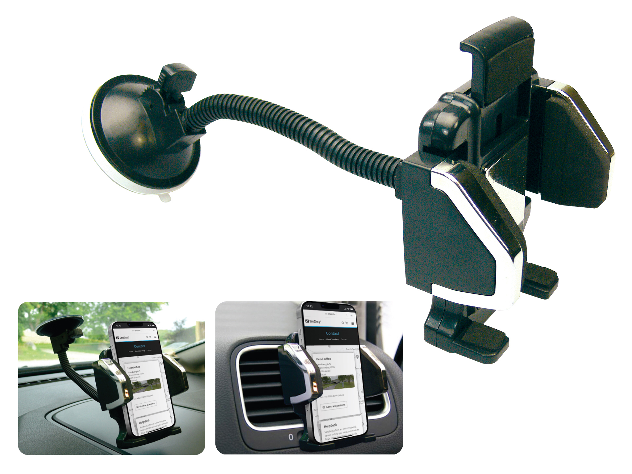 Image of Sandberg In Car Universal Mobile Holder