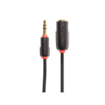 Techlink NX2 3.5mm Stereo Plug to 3.5mm Stereo Socket audio cable 2 m Black