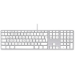 Apple MB110D/B keyboard Office USB QWERTZ German White