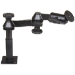 RAM Mounts Tele-Pole with 4" & 5" Poles, Double Swing Arms & Round Plate