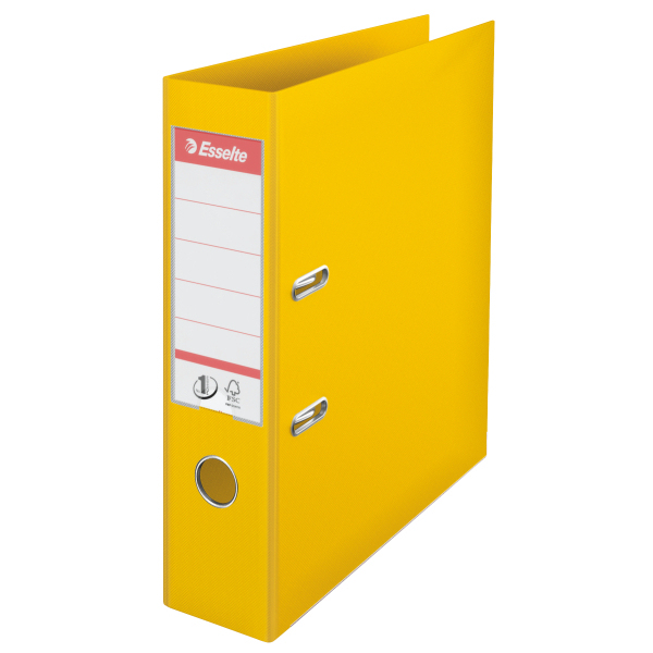 Image of Esselte 811310 ring binder A4 Yellow