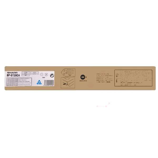 Sharp BP-GT20CB Toner-kit cyan. 5K pages for Sharp BP-10 C 20