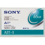 Sony SDX125C//AWW backup storage media Blank data tape 25 GB AIT 0.315" (8 mm)