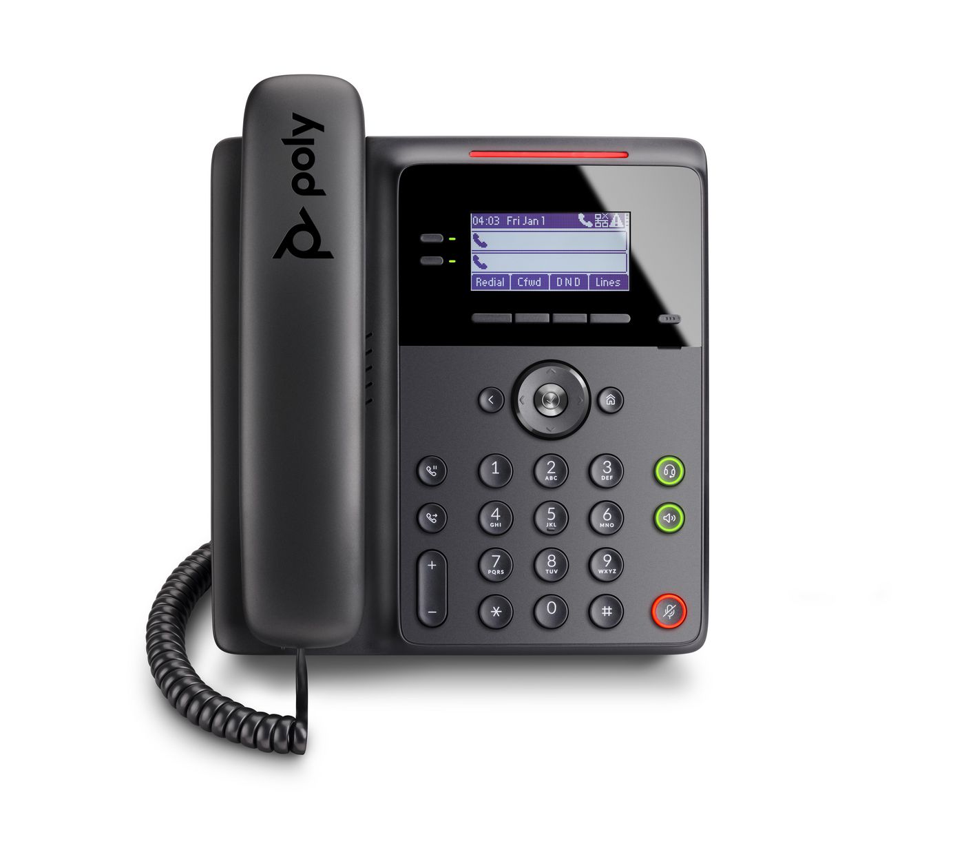 Image of POLY Edge B30 IP phone Black 4 lines LCD