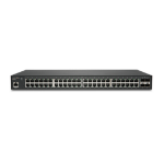 SonicWall SWS14-48 Managed L2 Gigabit Ethernet (10/100/1000) 1U Black
