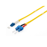 Equip LC / SC Optical Fiber Patch Cord, OS2, 15m