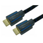Cables Direct CDLPREM-03K HDMI cable 3 m HDMI Type A (Standard) Black, Blue
