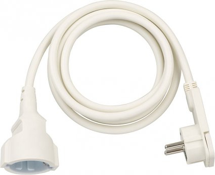 Brennenstuhl 1168980220 power cable White 2 m