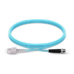 Origin Storage SC-ST OM3 Fibre Optic Cable Multimode Duplex - Aqua 15m InfiniBand/fibre optic cable 10 m OFNR Aqua colour