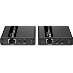 4Cabling 006.008.9017 AV extender AV transmitter & receiver Black