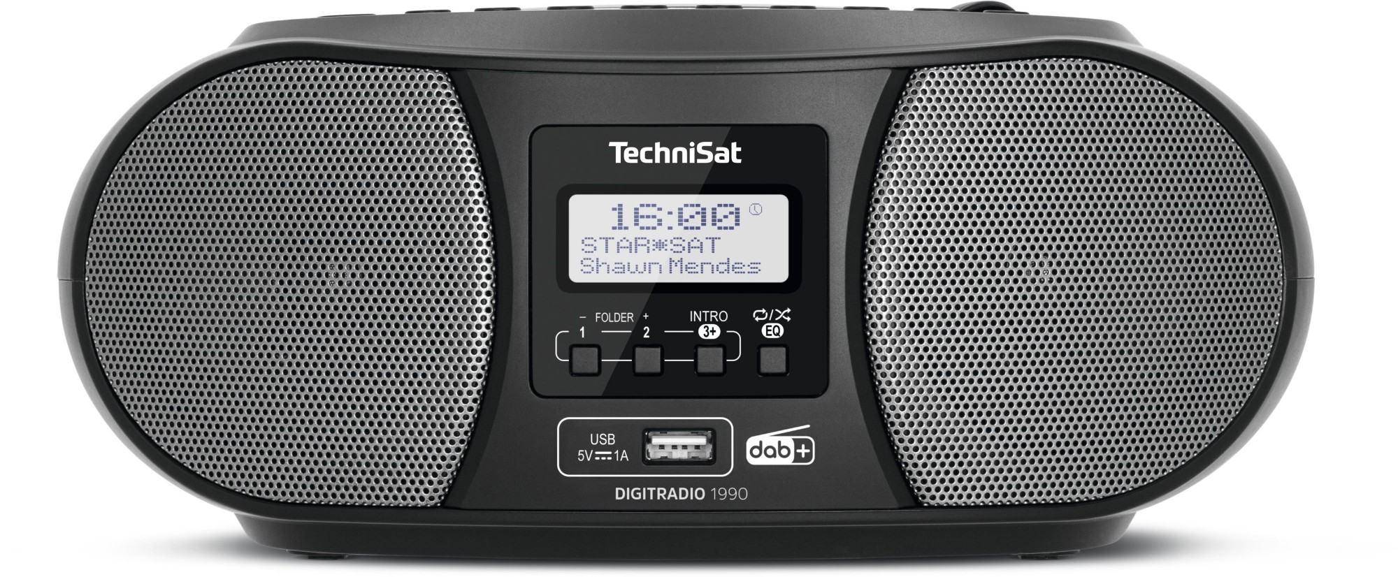 TechniSat Digitradio 1990 Portable Analog & digital Black, Grey