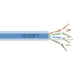 Black Box EYN850A-PB-1000 networking cable Blue 12000" (304.8 m) Cat5e U/UTP (UTP)
