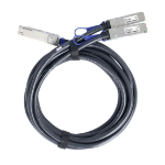 BlueOptics P08244-001-BL InfiniBand en Glasvezelkabel 2 m QSFP56 2x QSFP56 DAC Zwart
