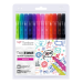 Tombow WS-PK-12P-1 felt pen Multi Multicolour 12 pc(s)