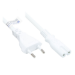 Alcasa P0370-W100 power cable White 10 m Power plug type C C7 coupler