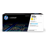 HP 212X High Yield Yellow Original LaserJet Toner Cartridge