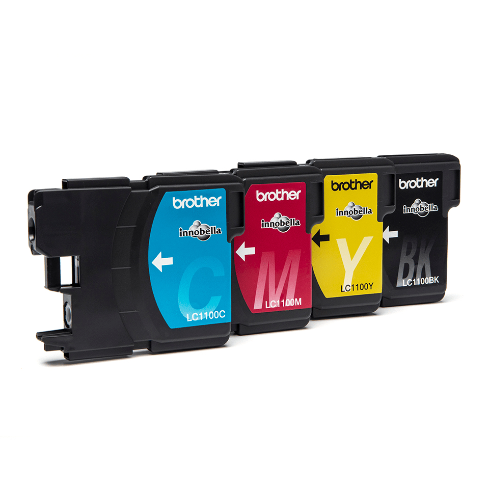 Image of Brother LC-1100VALBP Ink cartridge multi pack Bk,C,M,Y 450pg +...