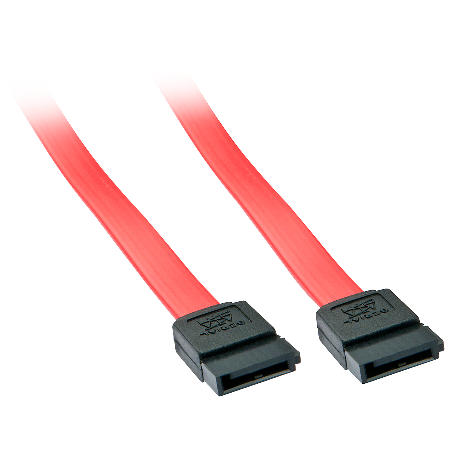 Lindy 33323 SATA-kablar 0,2 m SATA 7-pin Röd