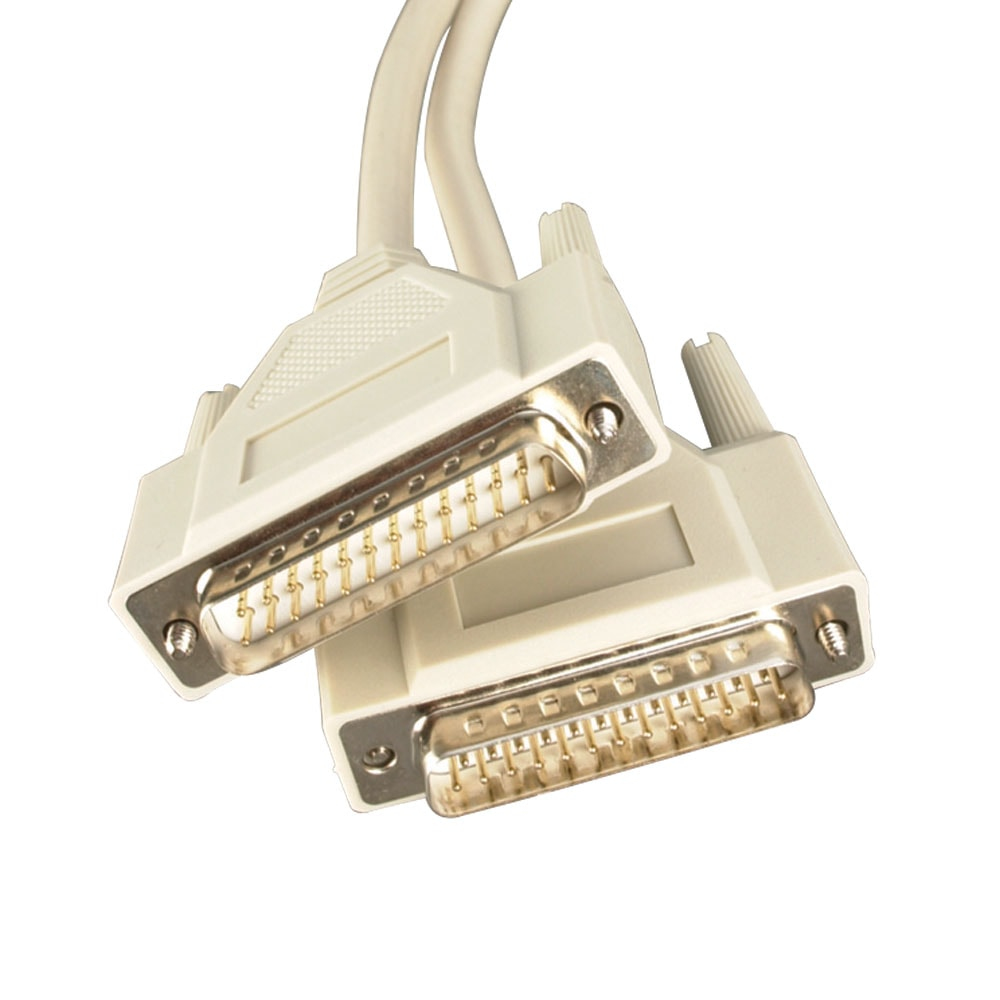 Videk DB25M to DB25M Moulded Universal Cable 2Mtr