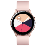 Samsung Galaxy Watch Active 2.79 cm (1.1") OLED 40 mm Digital 360 x 360 pixels Touchscreen Rose gold Wi-Fi GPS (satellite)