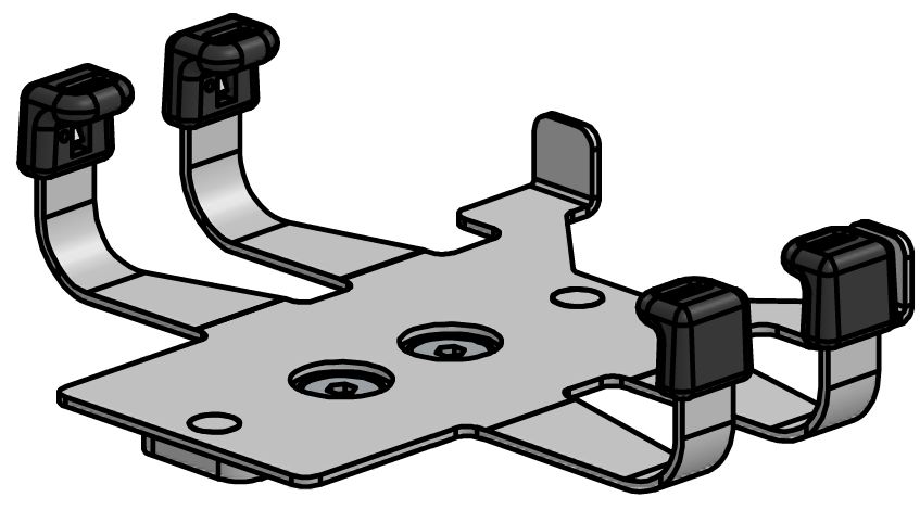 Ergonomic Solutions Scorpion clmp wih MuliGrip