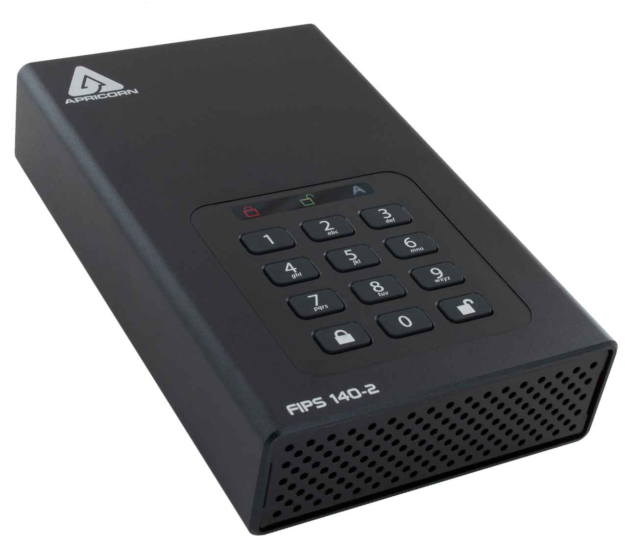 Image of Apricorn Aegis Padlock DT FIPS external hard drive 8000 GB Black