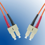 Microconnect SC/PC-SC/PC 2m fibre optic cable Orange