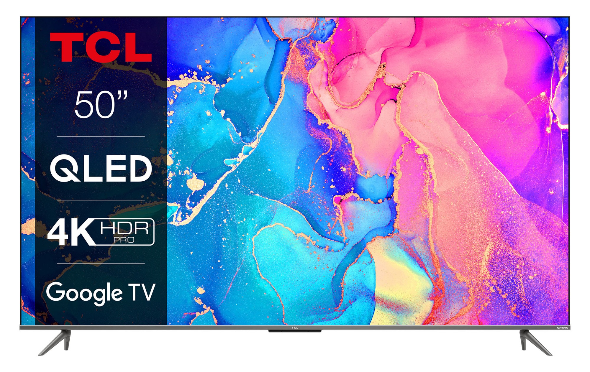 TCL 50C635 TV-apparat 127 cm (50") 4K Ultra HD Smart-TV Wi-Fi Svart