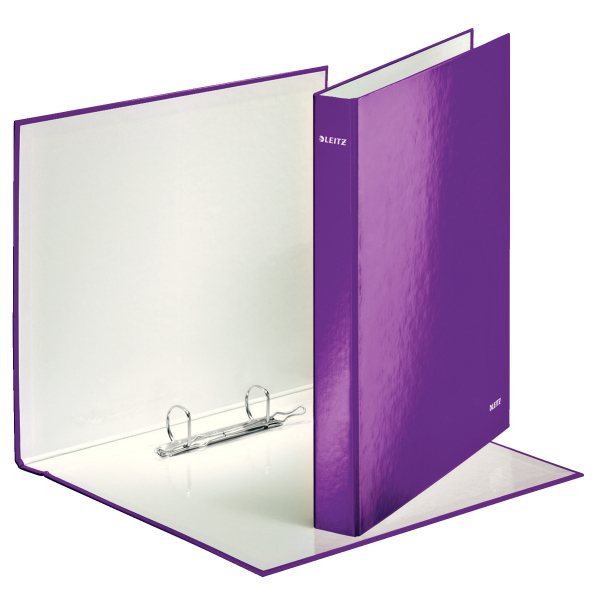Image of Leitz 42410062 ring binder A4 Violet