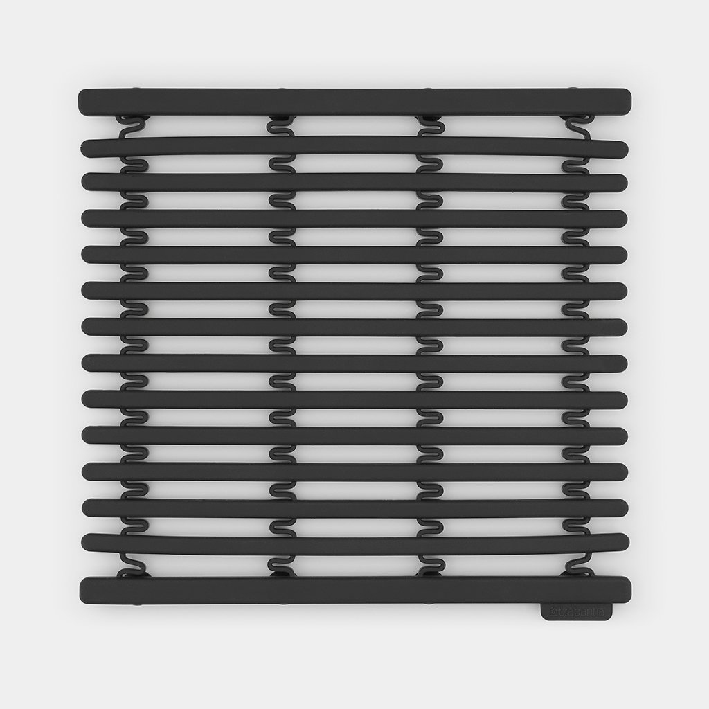 Image of Brabantia Abtropfmatte Bodenmatte für Spuele Dunkelgrau