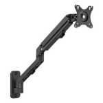 Gembird MA-WA1-02 monitor mount / stand 68.6 cm (27") Wall Black