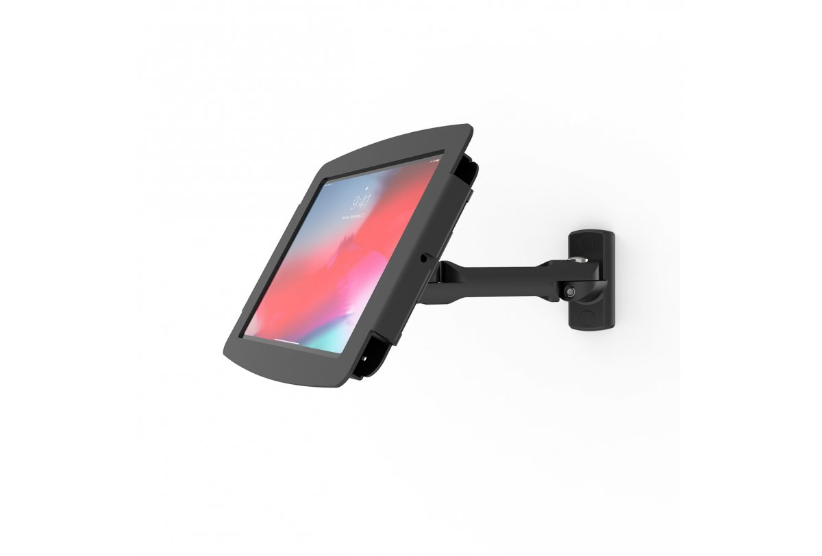 Image of Compulocks iPad 10.2" Space Enclosure Swing Wall Mount Black