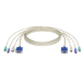 Black Box EHN7001213UVP-0009 serial cable White 106.3" (2.7 m) KVM CPU DT Pro