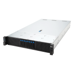 ASUS RS720-E12-RS8G Rack (2U) Black, Silver