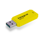 Integral 32GB USB3.0 DRIVE NEON YELLOW UP TO R-100 W-30 MBS
