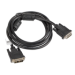 Lanberg CA-DVIS-10CC-0018-BK DVI cable 1.8 m DVI-D Black