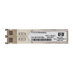 Hewlett Packard Enterprise X120 1G SFP LC BX 10-U network transceiver module 1000 Mbit/s
