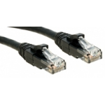 Lindy Cat.6 UTP Premium 0.5m networking cable Black