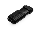 Verbatim PinStripe - USB-Stick128 GB - Zwart