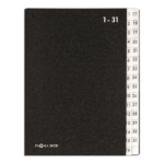 Pagna 24321-04 divider book Black A4