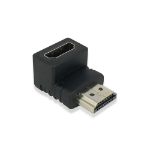 ACT HDMI adapter haaks naar beneden, male - female