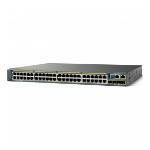 Cisco Catalyst WS-C2960S-48TS-S network switch Managed Gigabit Ethernet (10/100/1000) 1U Black