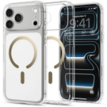 Spigen iPhone 2026 Pro Max/ 17 Pro Max Ultra Hybrid MagFit Clear Gold mobiele telefoon behuizingen 17,5 cm (6.9") Hoes Goud, Transparant