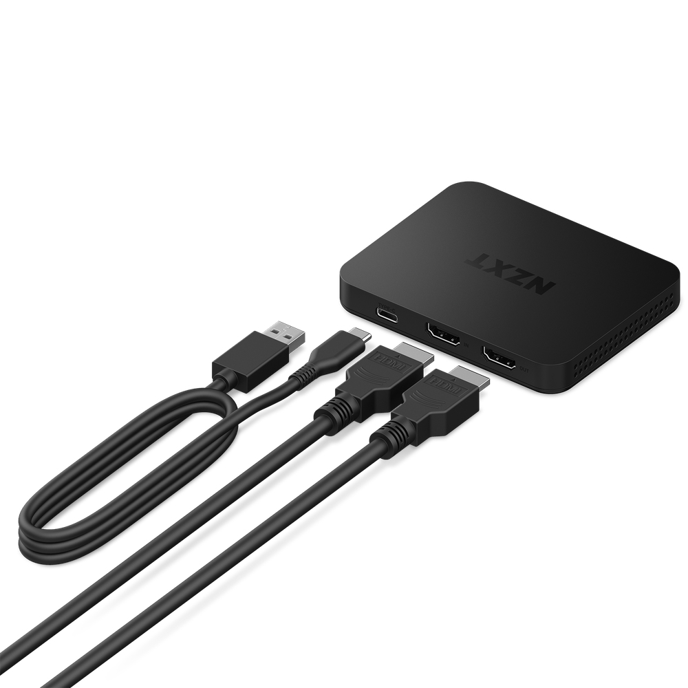 Image of NZXT Signal HD60 video capturing device USB 3.2 Gen 1 (3.1 Gen 1)
