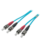 EFB Elektronik O7013.10 Glasvezel kabel 10 m ST OM3 Turkoois