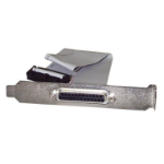 StarTech.com PLATE25F16 cable gender changer DB-25 IDC Gray