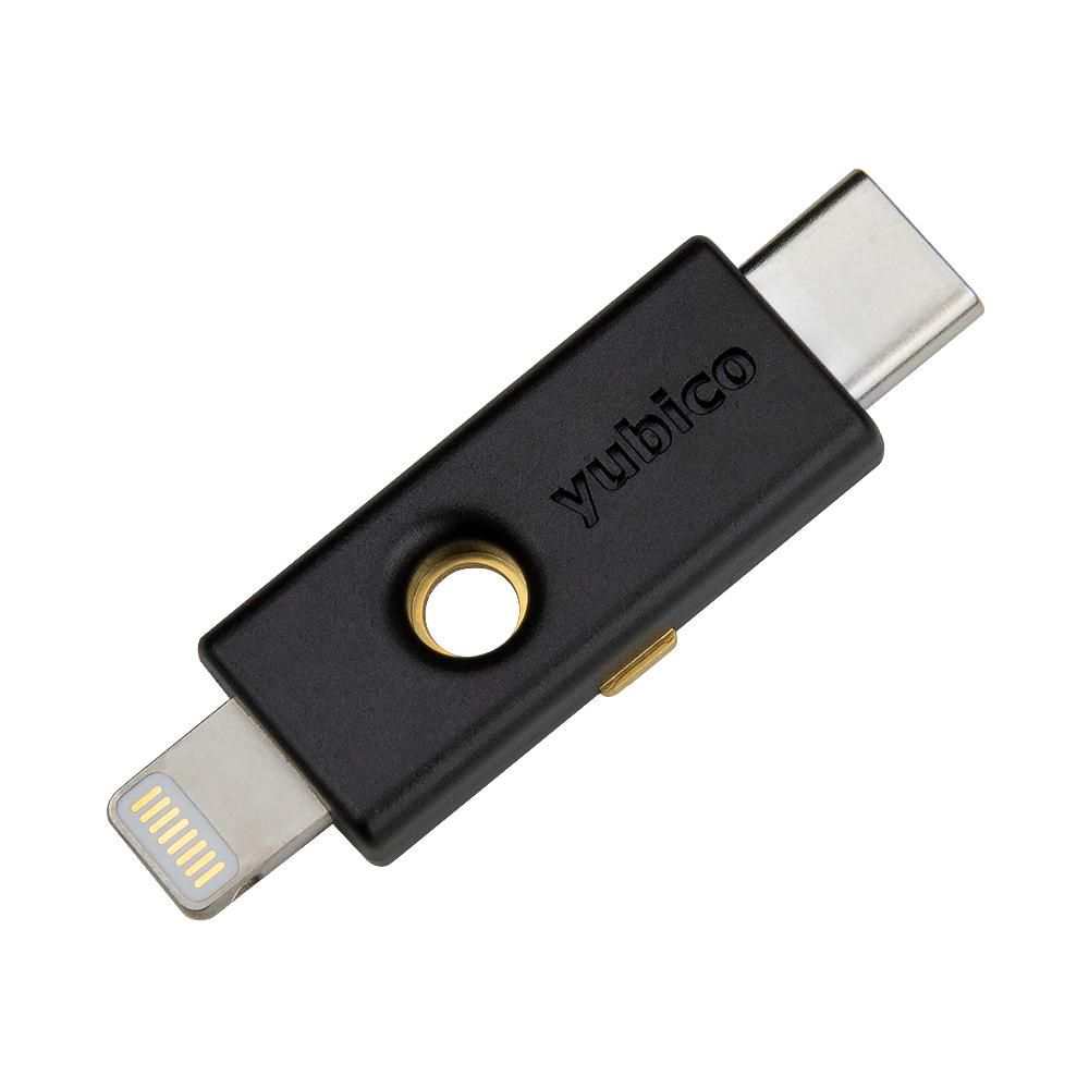 Yubico 5060408461969 YubiKey 5Ci USB password manager stick Black/...